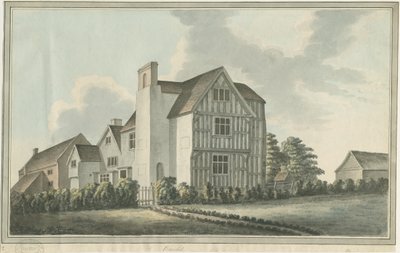 Boscobel House: vandfarvemaleri, nd [1796] (maleri) af William Carter