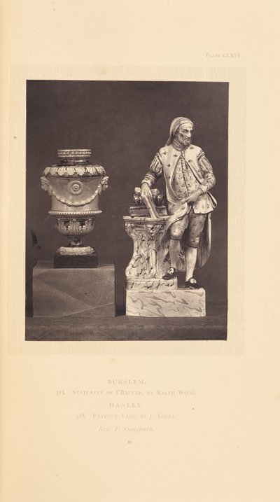 [Vase og statue] af William Chaffers
