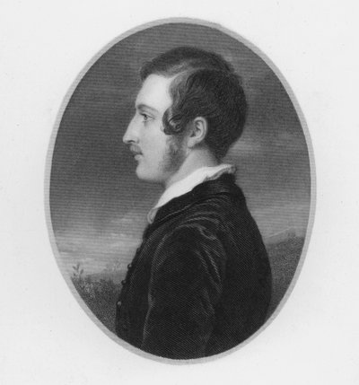 Prins Albert, i en alder af tyve (gravering) af William Charles (after) Ross