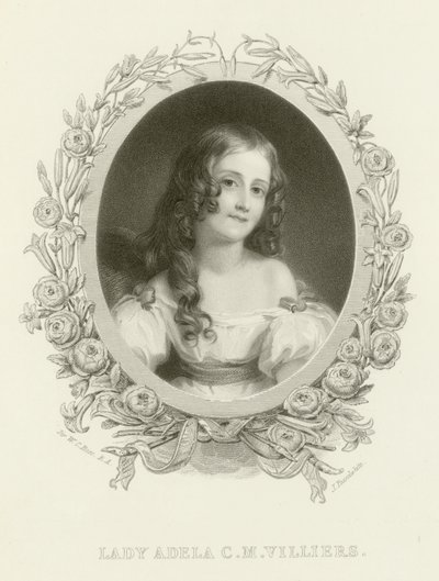 Lady Adela Corisande Maria Child Villiers af William Charles Ross