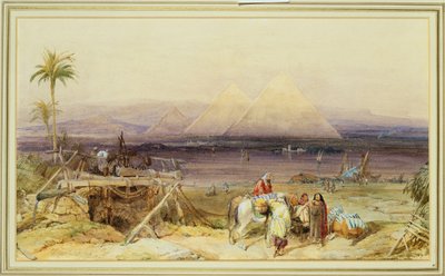 På Nilen, Egypten, 1846 af Clarkson Frederick Stanfield