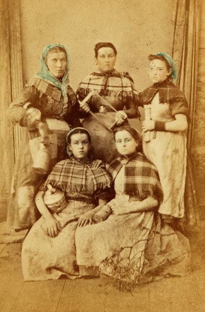 Arbejdere fra Tredegar Iron Works, Wales af William Clayton