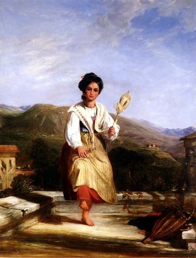 En pige fra Sorrento af William Collins