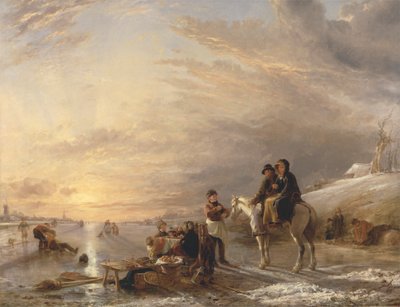 Frost Scene af William Collins