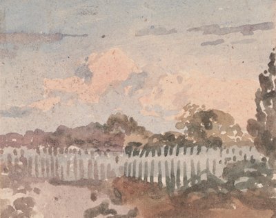 Landskab med Hegn af William Collins
