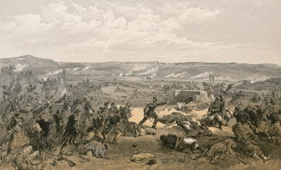Slaget ved Tchernaya, 16. august 1855 af William Crimea Simpson