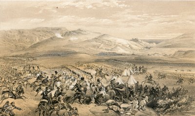 Anklager for den tunge kavaleribrigade, 25. oktober 1854 af William Crimea Simpson