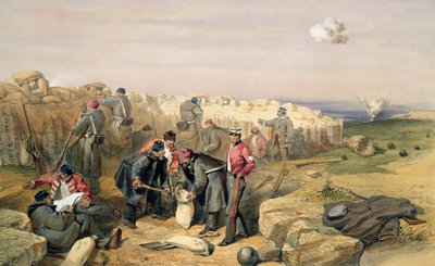 Russian Rifle Pit (nu britisk), plade fra 