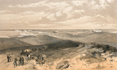 Sebastopol fra bagsiden af de engelske batterier af William Crimea Simpson
