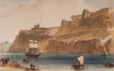 Chunar Gur, 1786-1791, 1935 af William Daniell