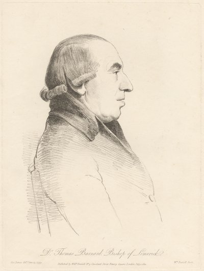 Dr. Thomas Barnard, biskop af Limerick af William Daniell