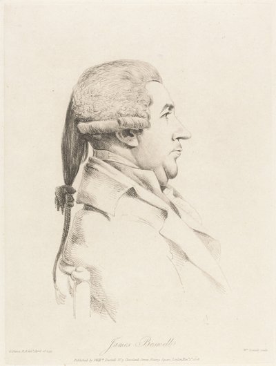 James Boswell af William Daniell