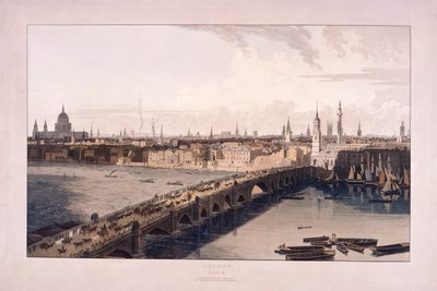 London Bridge, 1804 af William Daniell