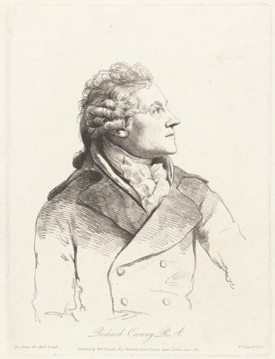 Richard Cosway, R.A. af William Daniell