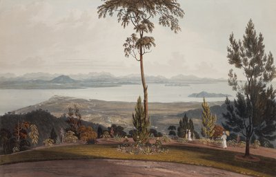 Udsigt fra Strawberry Hill, Prince of Wales Island af William Daniell