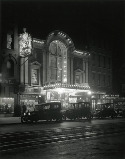 Ideal Theatre, 693 Eighth Avenue, på 49th Street, ca. 1916-17 af William Davis Hassler