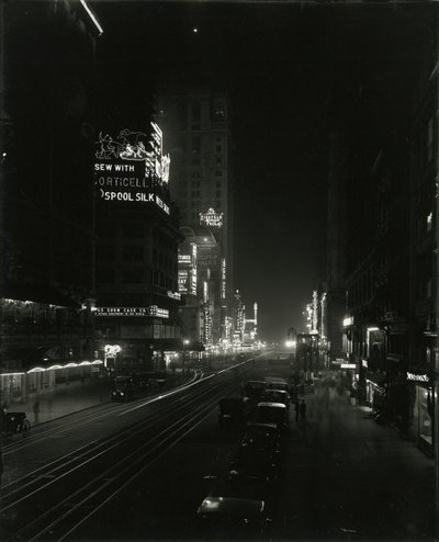 West 42nd Street, 1917 af William Davis Hassler