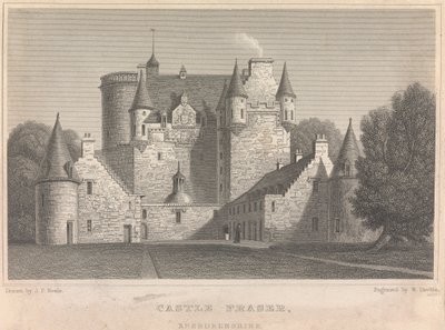 Castle Fraser, Aberdeenshire; side 4 (bind 2) af William Deeble