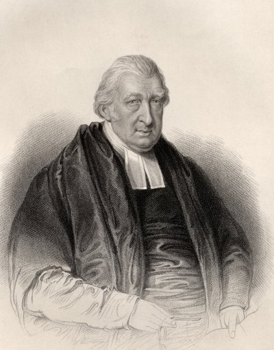 Reverend Rowland Hill, graveret af S. Freeman, fra 