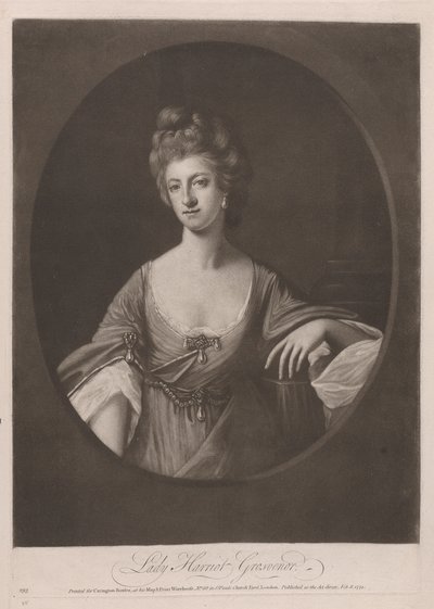 Lady Harriot Grosvenor af William Dickinson