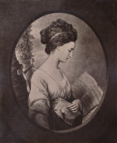 Miss Elizabeth Stephenson, derefter grevinde af Mexborough, slutningen af det 18. århundrede 1894 af William Dickinson