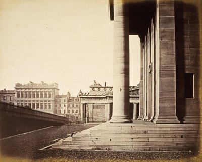 The National Gallery og Royal Institution (Royal Scottish Academy), Edinburgh af William Donaldson Clark