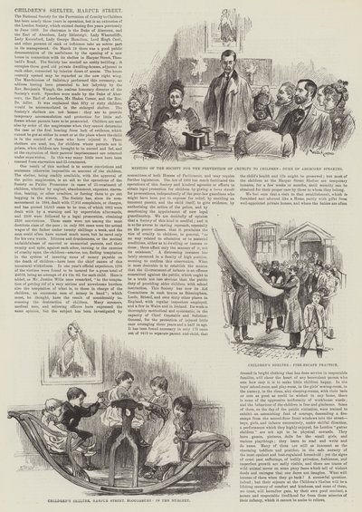 Børnehjem, Harpur Street af William Douglas Almond