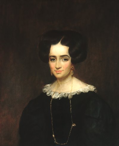 Mrs. John Adams Conant, 1829. af William Dunlap