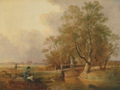 Fiskeri: Bundfiskeri (olie på lærred) af William E. Jones