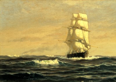 Sejlskib - ud for Maines kyst af William E. Norton