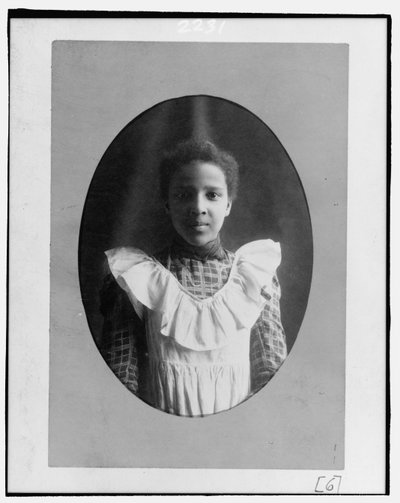 Bazoline Estelle Usher, studerende ved Atlanta University af William Edward Burghardt "W. E. B." Du Bois