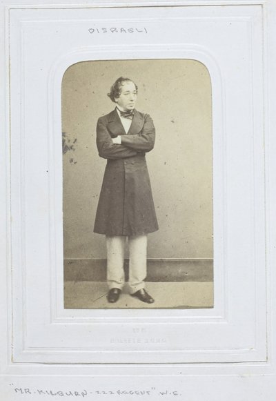 Benjamin Disraeli, 1860-69. af William Edward Kilburn