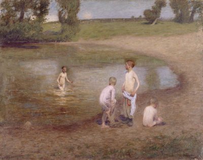 Middag af William Edward Stott