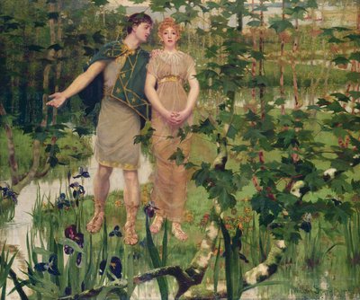 Den glade dal, 1898 af William Edward Stott