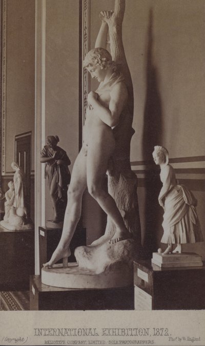 Statuer udstillet på den internationale udstilling, London af William England