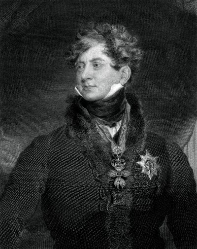 George IV, konge af Det Forenede Kongerige og Hannover, 1829. af William Ensom