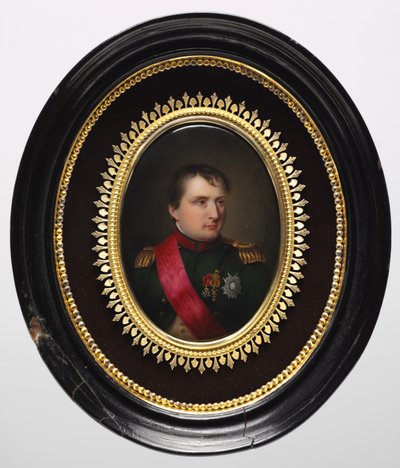 Portræt af Napoleon I, franskmændenes kejser, 1841. af William Essex