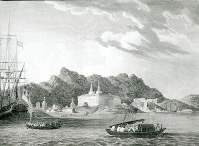 Havn i Rio Janeiro, med Benediktinerklosteret, af William F. Wilson