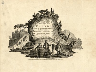 Indianere i pelshandelen i Canada, 1777. af William Faden