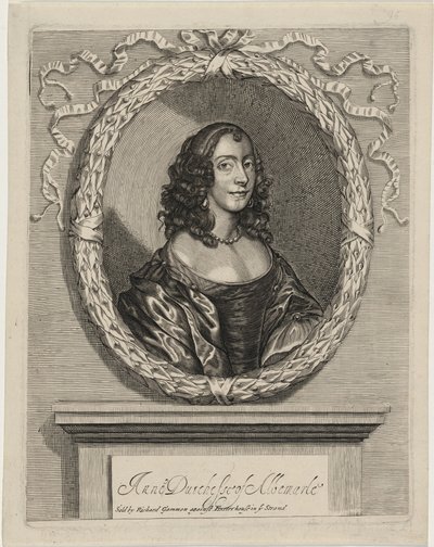Anne, hertuginde af Albemarle af William Faithorne
