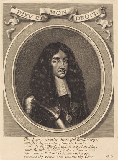 Karl II af William Faithorne