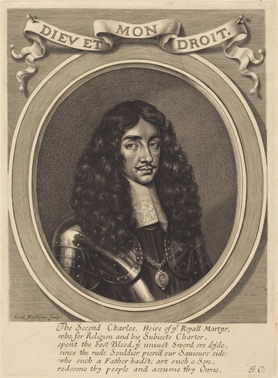 Christian 2. af William Faithorne