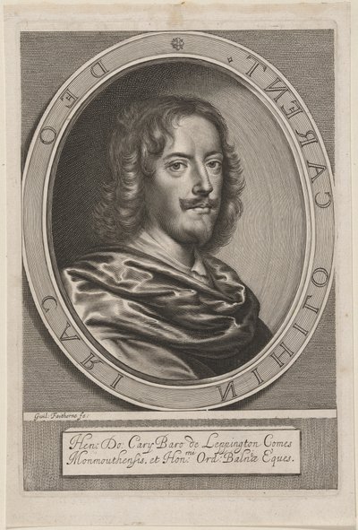Henry Carey, jarl af Monmouth af William Faithorne