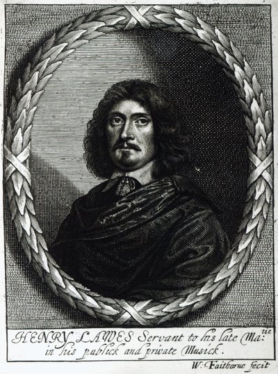 Henry Lawes (1596-1662) af William Faithorne