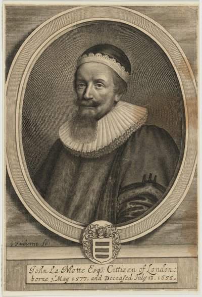 John La Motte af William Faithorne
