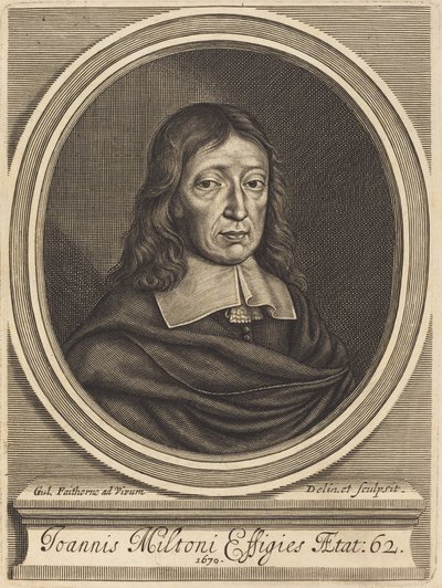 John Milton af William Faithorne