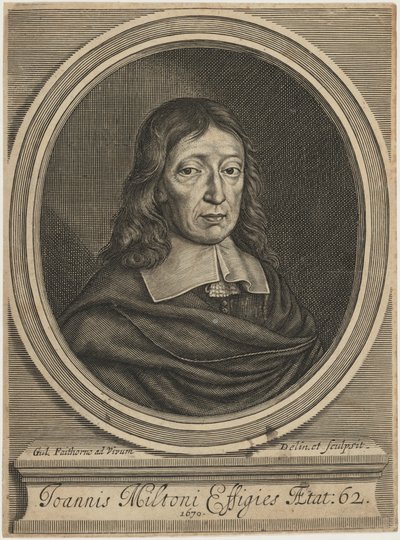 John Milton af William Faithorne