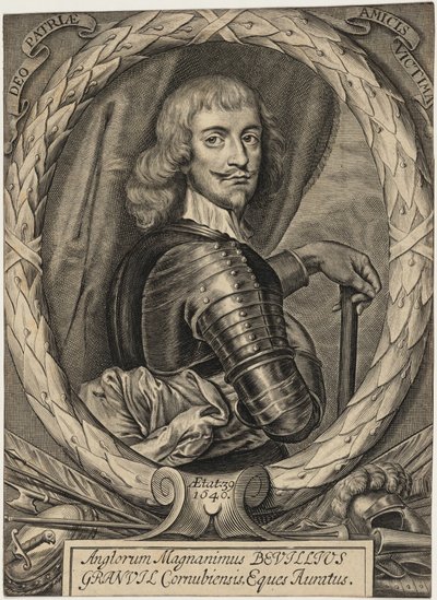 Sir Bevil Grenville af William Faithorne