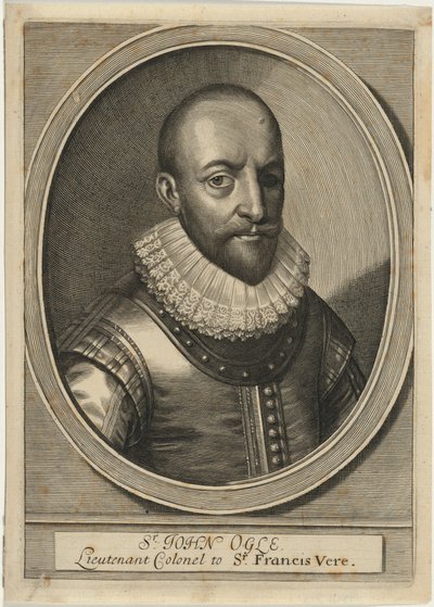 Sir John Ogle af William Faithorne