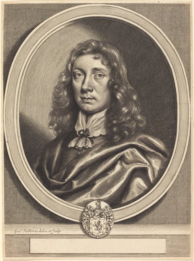 Sir Robert Henley, Bart. af William Faithorne after Robert Walker
